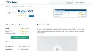 Beeline VMS Reviews and Pricing - 2019 - Capterra