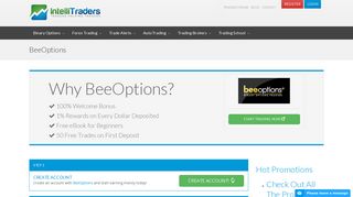 BeeOptions - Trading Broker | IntelliTraders