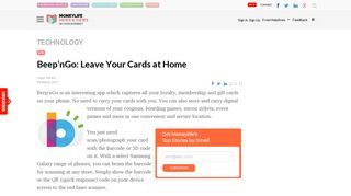 Beep'nGo: Leave Your Cards at Home - Moneylife