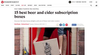 15 best beer and cider subscription boxes | The Independent