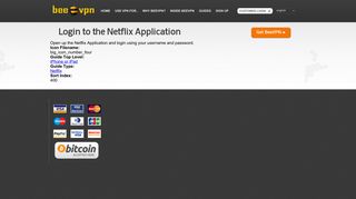 BeeVPN - Login to the Netflix Application | BeeVPN.com