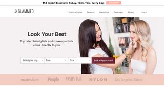 beGlammed: Makeup and hair stylists come directly to you