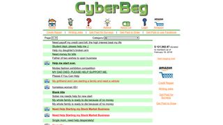 Cyberbeg.com - The Cyber Beggars site for Cyber begging