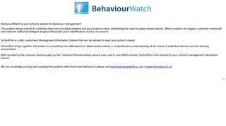 Behaviour Watch