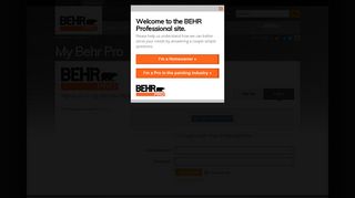 Behr Pro Sign Up | Behr Pro