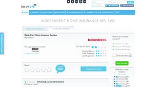 Belairdirect Home Insurance Reviews - InsurEye