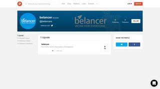 belancer's profile on Product Hunt