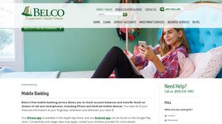 Mobile Banking - Belco Community Credit Union