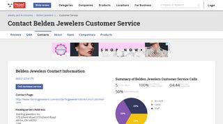 Belden Jewelers Customer Service Phone Number (800) 527-8179 ...