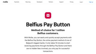 Implement the Belfius Pay Button and accept payments – Mollie
