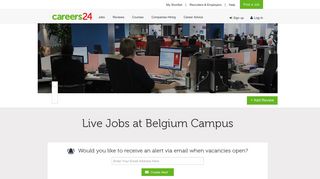 Belgium Campus Jobs and Vacancies - Careers24