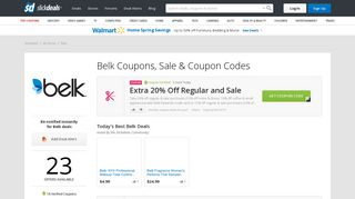 Belk Coupons, Sale & Coupon Codes - Slickdeals