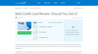 Belk Credit Card - Get 5% Back and More (2019) - RewardExpert.com