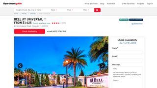 Bell at Universal Apartments - Orlando, FL 32819 - Apartment Guide