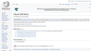 Liberty Bell Bank - Wikipedia