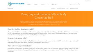 Cincinnati Bell - Cincinnati Bell Business