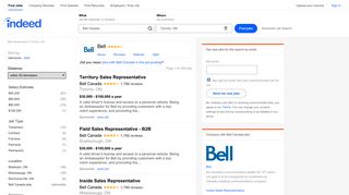 Bell Canada Jobs in Toronto, ON (with Salaries) | Indeed.com