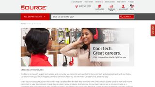 Careers at The Source | Computers, TVs, Video Games, Cell Phones ...