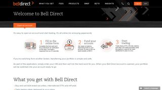 Best Online Trading - Low Brokerage | Bell Direct