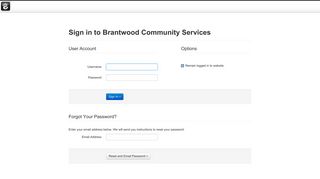 Brantwood Community Services :: Login