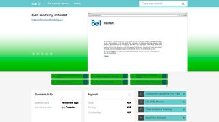 infonet.bellmobility.ca - Bell Mobility InfoNet - Info Net Bell Mobility