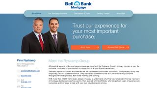 Pete Ryskamp - Home Loans & Refinancing - Bell Bank Mortgage