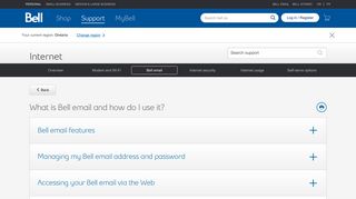 How to use Bell email : Bell email features - Bell support - Bell Canada