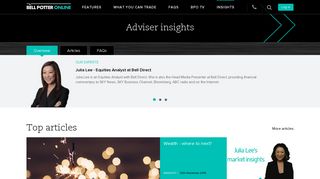 Adviser insights | Bell Potter Online