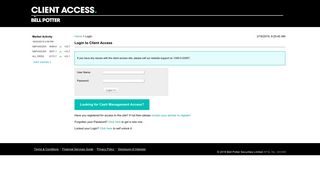 Login to Client Access - Bell Potter