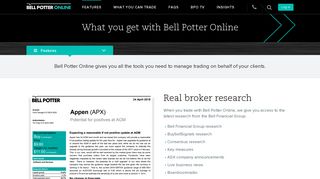 Financial Adviser Platform | Bell Potter Online