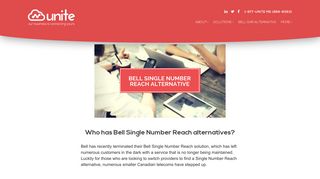Who has Bell Single Number Reach alternatives? - Unite ...