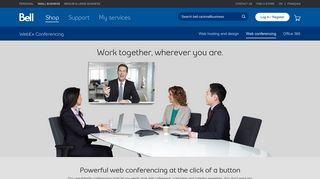 WebEx Conferencing | Small Business | Bell Canada