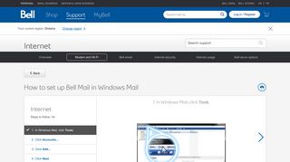 How to set up Bell Mail in Windows Mail - Bell support - Bell Canada