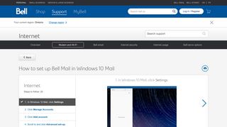 How to set up Bell Mail in Windows 10 Mail - Bell support - Bell Canada