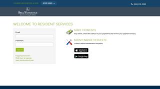 Login to Bell Woodstock Resident Services | Bell Woodstock