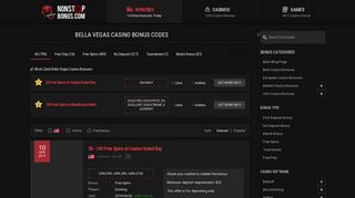 Bella Vegas Casino - NONSTOPBONUS.COM