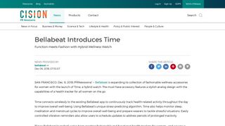Bellabeat Introduces Time - PR Newswire