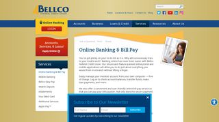 Online Banking & Bill Pay | Bellco FCU | Wyomissing, PA - Sinking ...