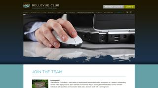 join the team - Bellevue Club
