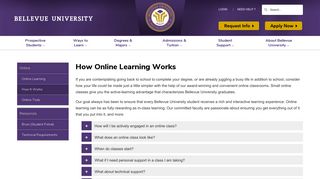 Online University Degrees | How Does it Work? | Bellevue University