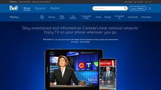 Mobile TV: Live & On Demand Channels | Bell Mobility | Bell Canada