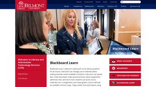Blackboard Learn | Belmont University | Nashville, TN
