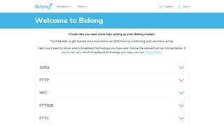 Welcome | Belong