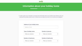 Register Your Holiday Home | Belvilla
