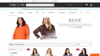 Beme Clothing | Plus Size Womens Fashion - EziBuy NZ