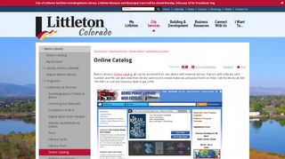 Online Catalog | Littleton CO