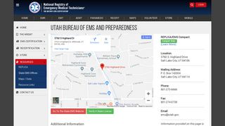 Utah Bureau of EMS and Preparedness - nremt