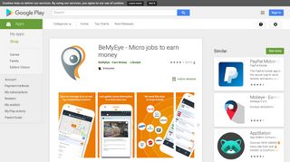 BeMyEye - Micro jobs to earn money - Apps on Google Play