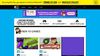 Ben 10 Games | Play Free Online Games | Cartoon Network