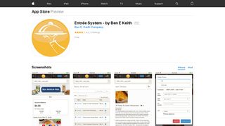 Entrée System - by Ben E Keith on the App Store - iTunes - Apple